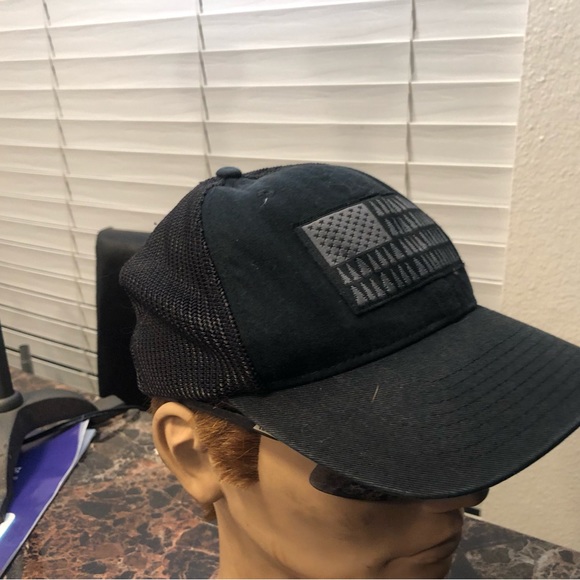 Oneill Men’s Black Green Baseball Snap Back Hats Size One - Picture 9 of 13